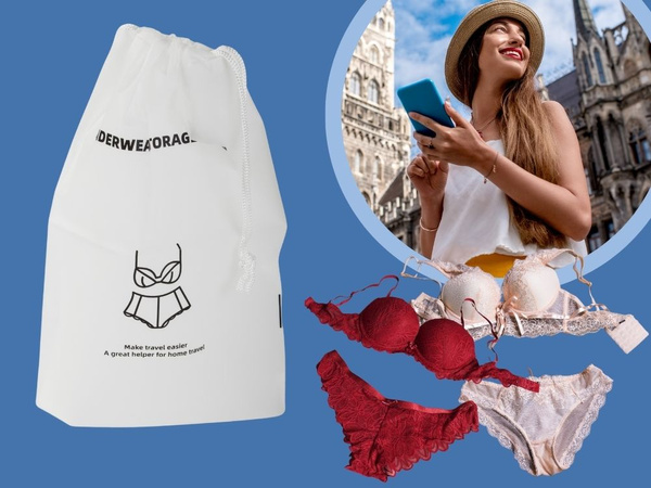 Underwear travel bag waterproof travel organiser