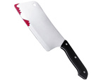 Bloody cleaver for murderer killer psychopath costume halloween knife