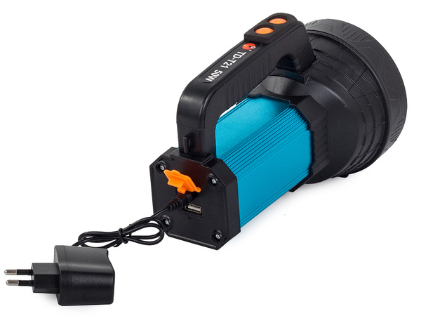 Searchlight power bank sončna led xm-l l2 cob