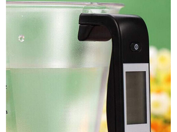 Elektronikus konyhai mérleg lcd digitális példaszámok 1 kg/1 g