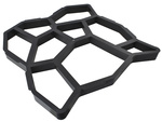 Mold for stone paving stone concrete cat's head