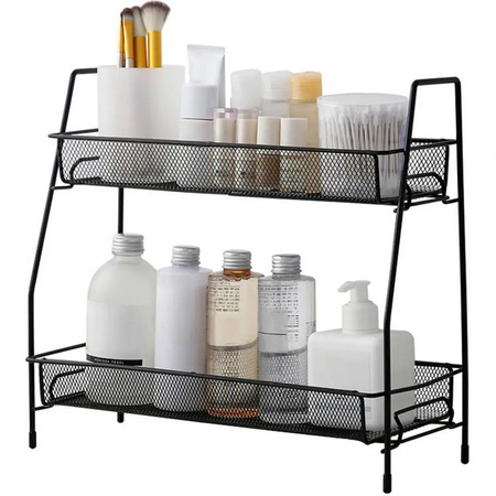 Bucătărie raft bucătărie organizator în picioare două niveluri loft spice rack