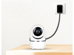 Ip camera wifi electronic nanny pivotant hd audio acasă interior