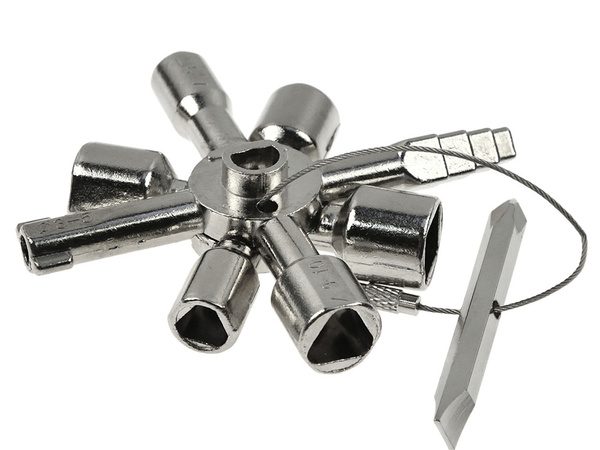 Univerzalni električni ključ za omarice 10in1