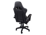 Gaming chair for rotary players bubble black