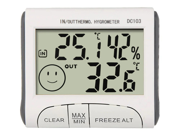 Weather station thermometer hygrometer sensor