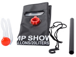 Solarbeheizte campingdusche 20l