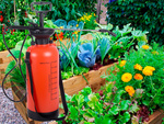 Pulverizador a presión jardín pulverizador manual lanza larga 8l correa