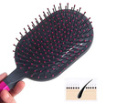 Brosse à cheveux massante pour le démêlage massage de la tête + peigne