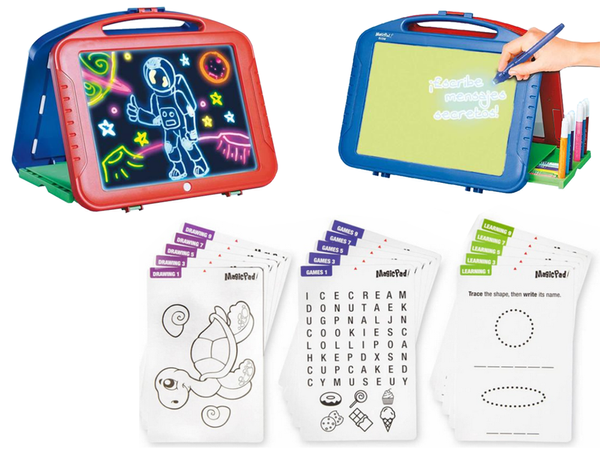 Tablette graphique stylo à dessin néon