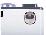 Vasos organizadores para cepillos de dientes dispensador de pasta de dientes uv