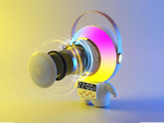 Bezdrôtová karaoke osobná sada bluetooth speaker + 2x mikrofón