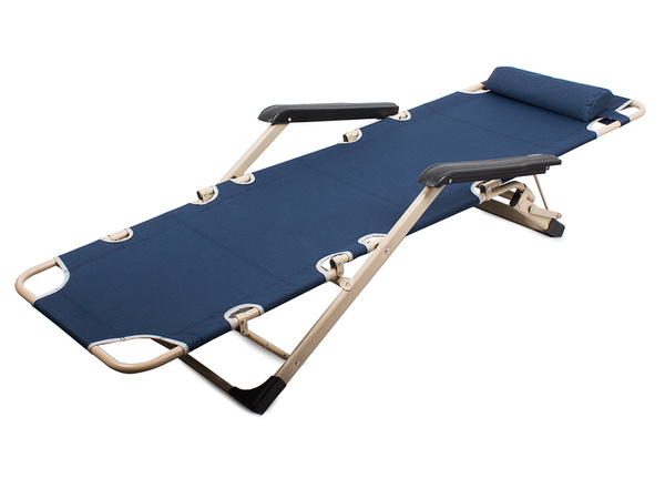 Folding beach chair zero gravity 2in1 touristic chair