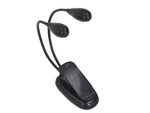 Clip led desk lamp school flexible reading double clip