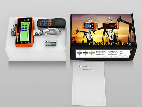 Váha žeriavového háku 500kg 0,5t lcd stropná váha s diaľkovým ovládaním na skladovanie