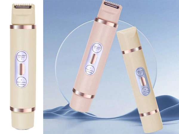 Depilátorový zastřihovač pro dámský obličej dámský bikinový hoolící strojek na tělo 2v1