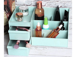 Casket cosmetics organiser jewellery container with two drawers