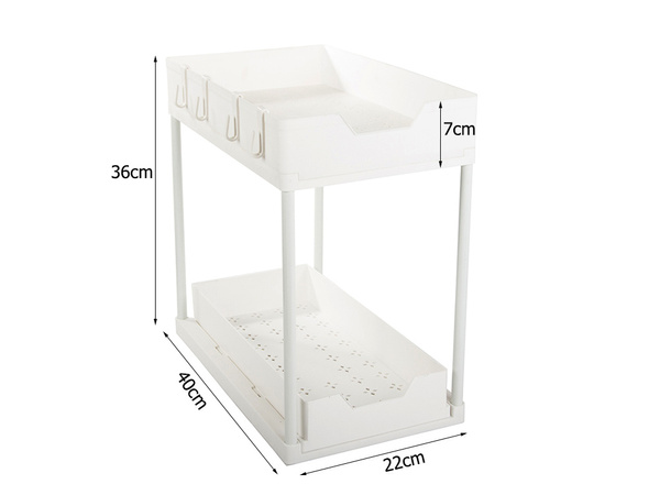 Spice rack pull-out shelf kitchen organiser countertop shelf standing