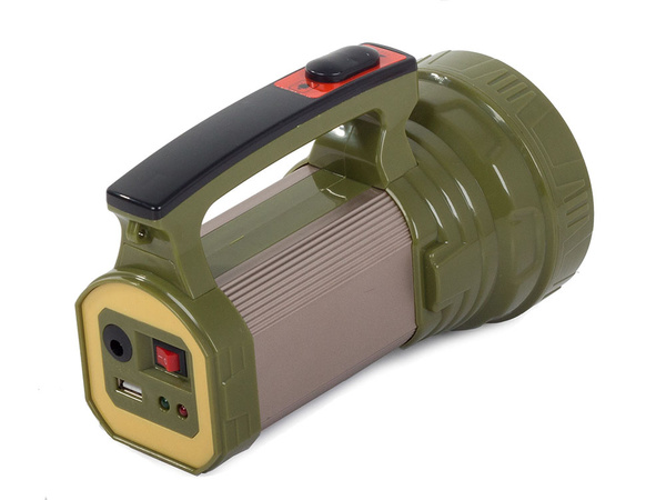 Searchlight power bank solární led xm-l l2 cob