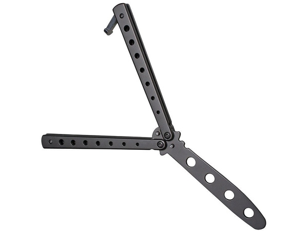 Blunt butterfly training knife