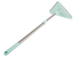 Rotary mop pull-out flat triangular squeegee
