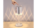Table lamp led crystal rgb usb remote control