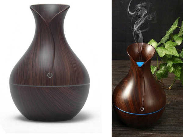 Humidificateur d'air diffuseur d'arômes aromatherapie illumination rgb usb