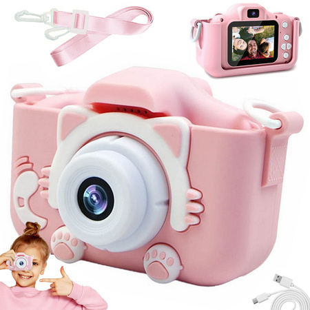 Appareil photo numérique pour enfants avec jeux appareil photo jeux kitty