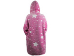 Warm sweatshirt oversize blanket xxl 2in1 thick fleece