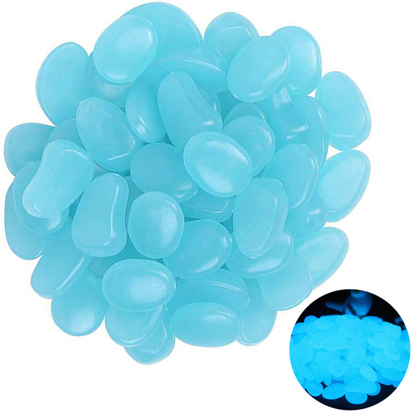 Pierres d'éclairage fluorescentes 100 pcs