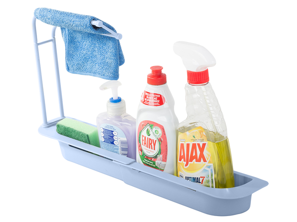 Küchenutensilienhalter spüle organizer regal klappbare abtropffläche