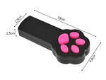 Laser para gatos juguete luminoso puntero pata