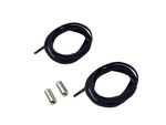 Shoe laces without binding for footwear elastic rubber laces 100cm