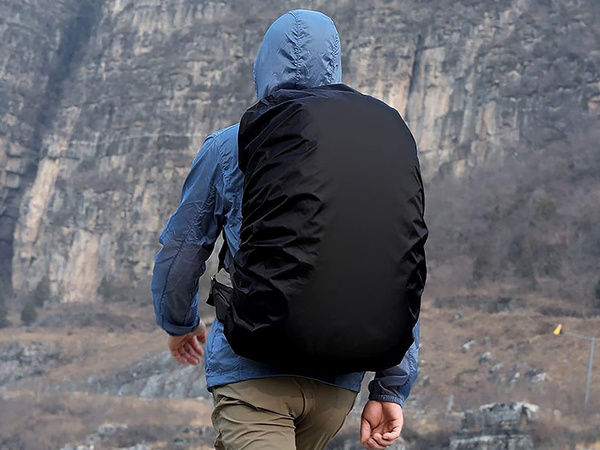 Ūdensnecaurlaidīgs lietus necaurlaidīgs mugursomas pārsegs 35l trekking āra