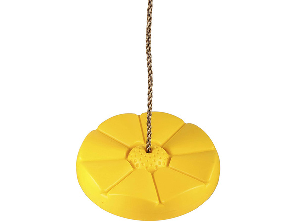 Balançoire de jardin pour enfants siège fleur avec corde pour arbre