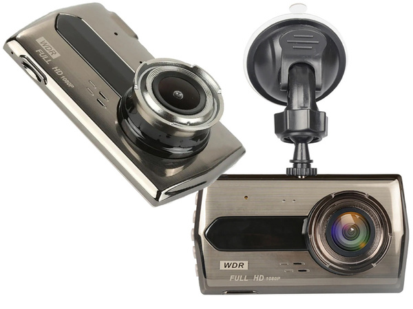 Full hd auto kamera ar lcd displeju atpakaļgaitas video reģistrators