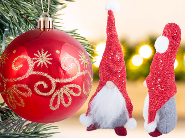 Christmas gnome christmas gnome under christmas tree