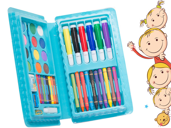 Művész készlet festéshez 42 db dobozban