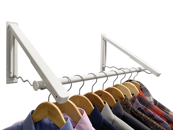 Clothes hanger organiser folding wall hanger folding wall hanger