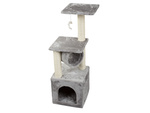 Cat scratching post tree house tower bed 92cm