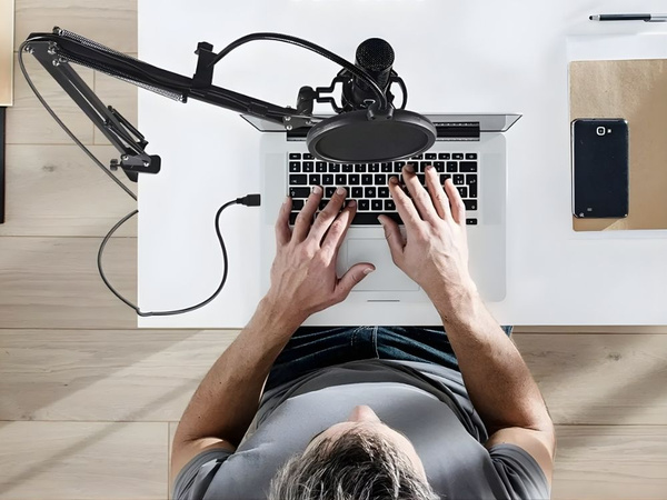 Studio mikrofón xlr kapacitný set statív pop filter kardioidný