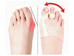Разделитель пальцев ног для hallux valgus гелевый клиновидный магнит