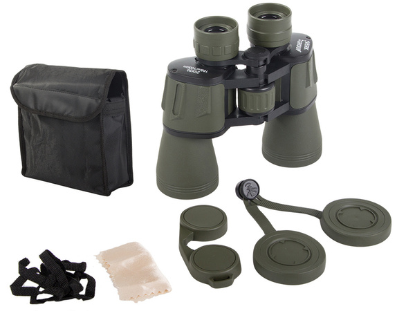 Militārais medību binoklis tālummaiņas optika 20x50 izdzīvošanas liels tūrists