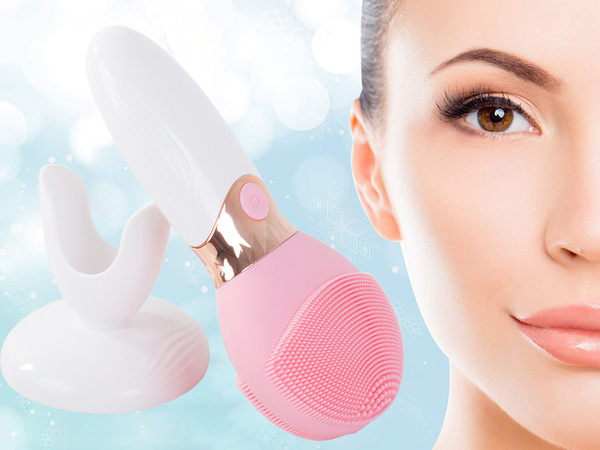Щетка для чистки лица звуковой массажер