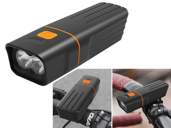 Velosipēdu gaismas priekšējais aizmugurējais led velosipēdu komplekts usb