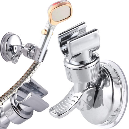 Support de combiné de douche tête pivotante ventouse forte douche