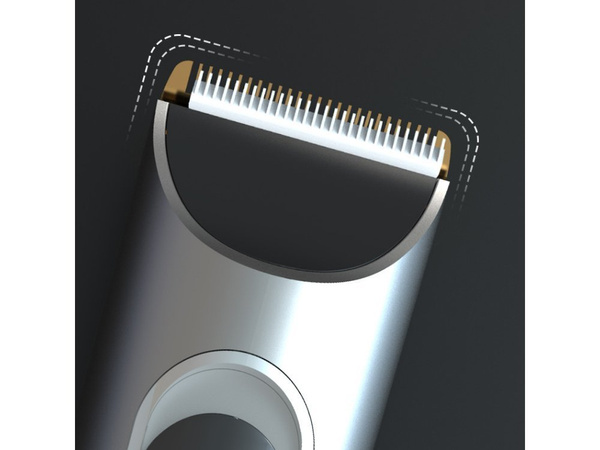 Hair clipper ceramic trimmer lcd