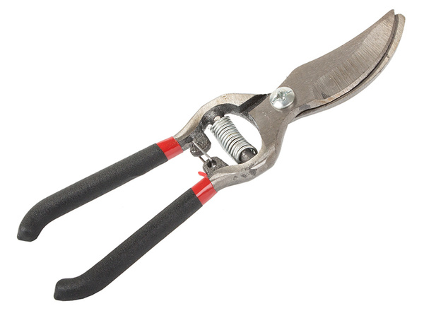 Garden hand pruner shrub pruning shears forged steel