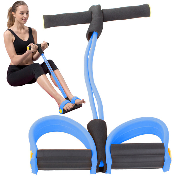 Leg expander for abdominal fitness thighs