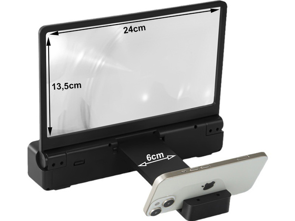 Magnifying screen magnifier screen amplifier for phone viewing speaker